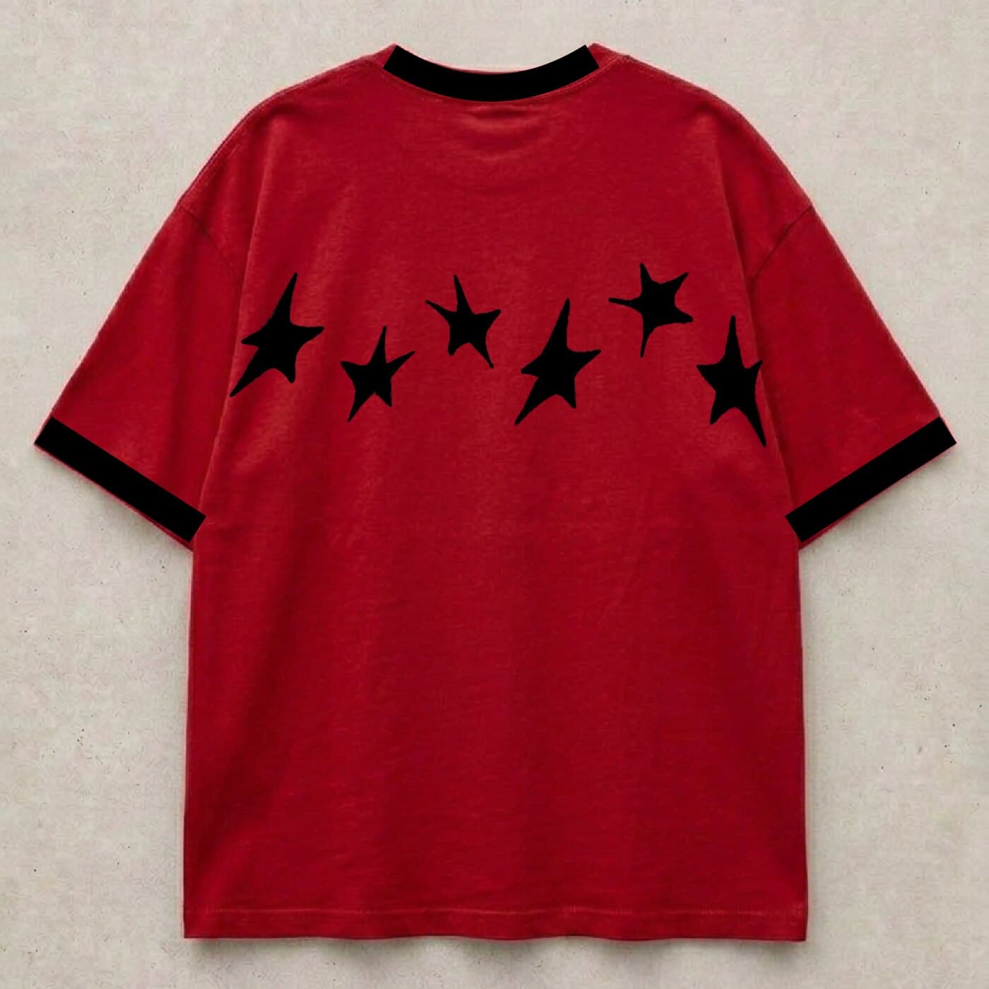 Crimson Dusk Tee back view